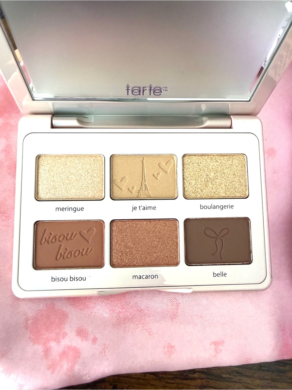 tarte Pink & Neutral Eyeshadow Palette with Lip Gloss Set - Picture 4 of 4